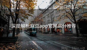 深度解析麻豆app官网高分推荐