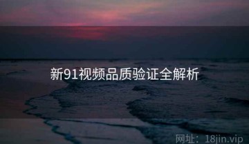 新91视频品质验证全解析