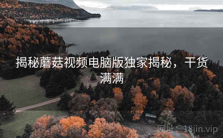 揭秘蘑菇视频电脑版独家揭秘，干货满满
