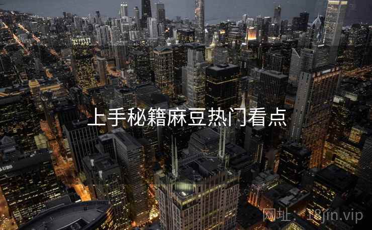 上手秘籍麻豆热门看点