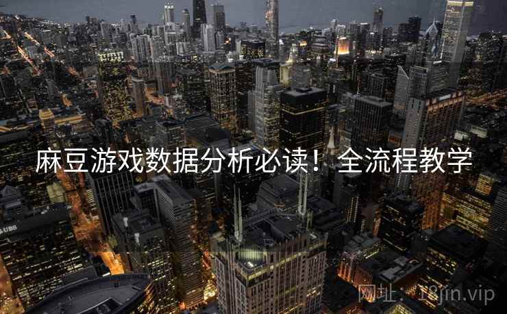 麻豆游戏数据分析必读！全流程教学