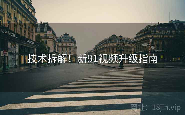 技术拆解！新91视频升级指南