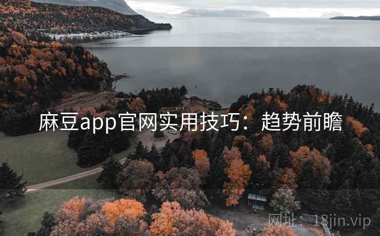 麻豆app官网实用技巧：趋势前瞻